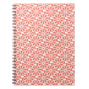 Daisy Chain - Notizbuch (Coral) Notizblock
