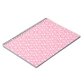 Daisy Chain - Notizbuch (Hellrosa) Notizblock (Linke Seite)