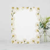 Daisy Chain Stationery Paper Briefbogen (Stehend Vorderseite)