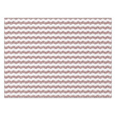 Daisy Chain Wiggly Blume Streifen rot Tischdecke (Vorderseite (Horizontal))