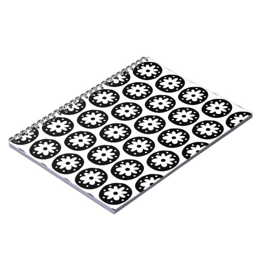 Daisy Circle Notebook Notizblock (Linke Seite)