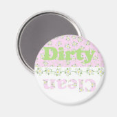 Daisy Clean Dirty Geschirrspüler Magnet (Vorderseite/Rückseite)