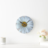 Daisy Clock-Wildblume erleichtert die Blume Runde Wanduhr (Zuhause)