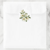 Daisy Cluster Runder Aufkleber (Tasche)