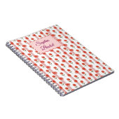 Daisy Coquette Stripes Notepad Notizblock (Rechte Seite)