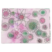 Daisy Crazy Geschenktasche Große Geschenktüte (Vorderseite)