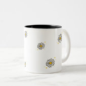 Daisy Cup Zweifarbige Tasse (VorderseiteRechts)