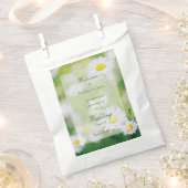 Daisy Daisies Blume Floral Summer Wedding Geschenktütchen (Ausgeschnitten)