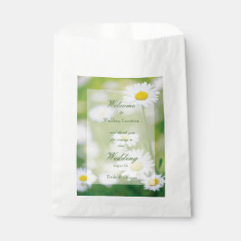 Daisy Daisies Blume Floral Summer Wedding Geschenktütchen