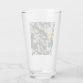 Daisy Daisies Floral Glas (Rückseite)