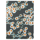 Daisy Daisies Floral Klemmbrett (Rückseite)