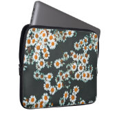 Daisy Daisies Floral Laptopschutzhülle (Vorne Rechts)