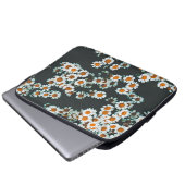 Daisy Daisies Floral Laptopschutzhülle (Vorne Knopf)