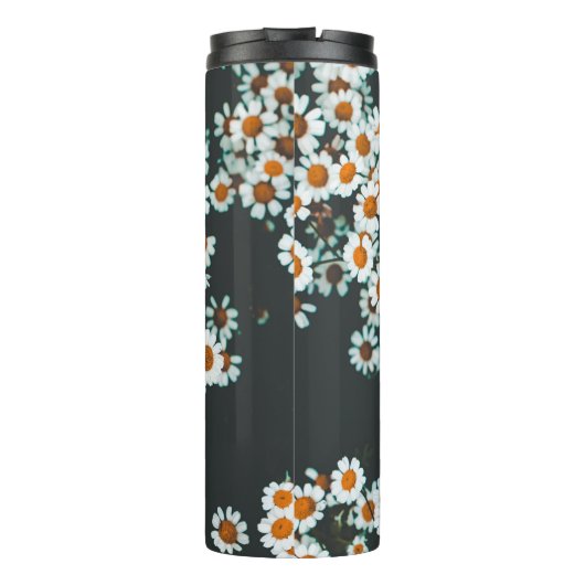 Daisy Daisies Floral Thermosbecher (Rückseite)