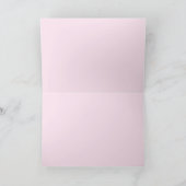 Daisy Daisies Pink Red Blume Vielen Dank Karte (Innenseite)