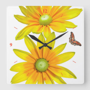 Daisy, Daisy, give me your answer do... Quadratische Wanduhr