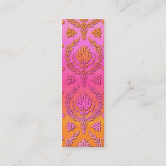 Daisy Damask, SWITCH UP Mini Visitenkarte (Vorderseite)