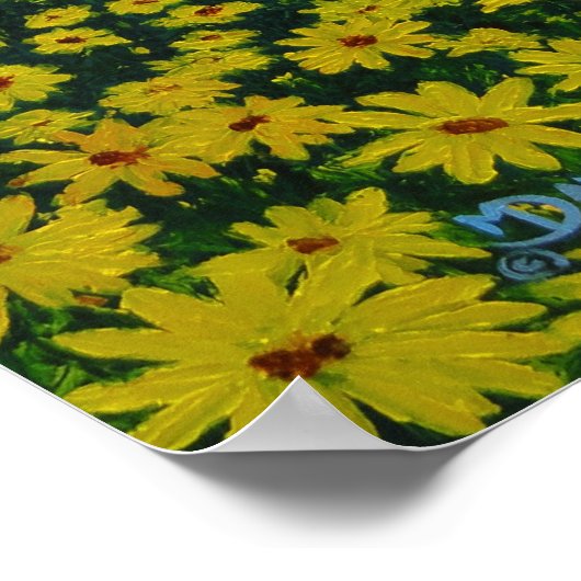 Daisy Dancers Poster (Ecke)