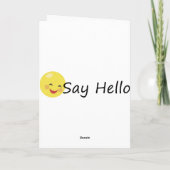 Daisy Danke-Card Dankeskarte (Rückseite)