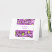 Daisy danke Ihnen Karten (Rückseite)