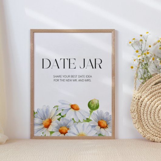 Daisy datiert Nacht Ideen. Date Jar Bridgame Poster