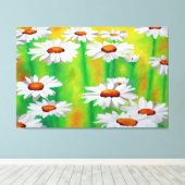 Daisy Day Leinwanddruck (Insitu (Holzboden))