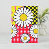 Daisy Days Feiertagskarte (Stehend Vorderseite)