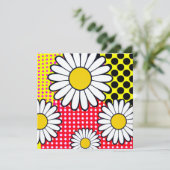 Daisy Days Feiertagskarte (Stehend Vorderseite)