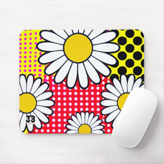 Daisy Days Mousepad (Mit Mouse)