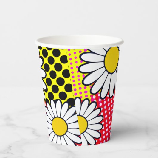 Daisy Days Pappbecher (Rückseite)