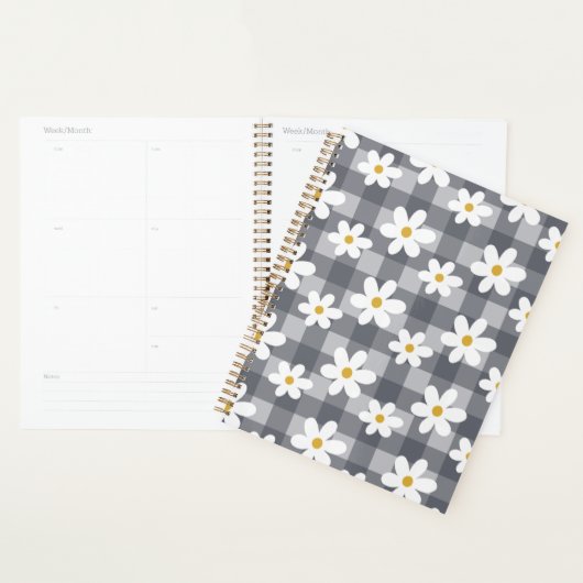 Daisy Days Planner - Black Gingham Planer (Anzeige)