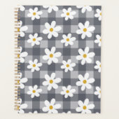 Daisy Days Planner - Black Gingham Planer (Vorderseite)