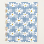 Daisy Days Planner - Blue Gingham Planer (Vorderseite)