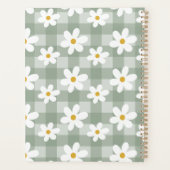 Daisy Days Planner - Green Gingham Planer (Rückseite)