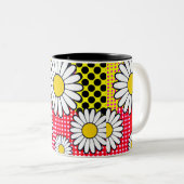 Daisy Days Zweifarbige Tasse (VorderseiteRechts)