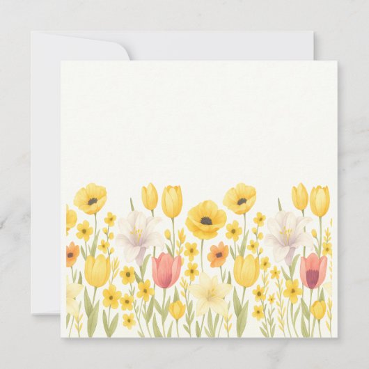 Daisy Daze Einladung (Vorderseite)