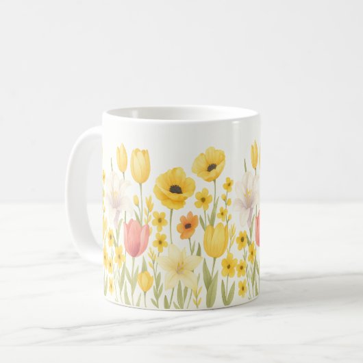 Daisy Daze Kaffeetasse (Vorderseite Links)