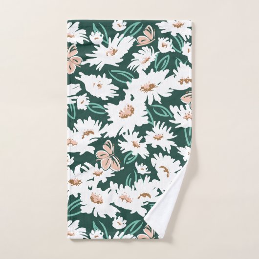 Daisy Daze Pattern Badhandtuch Set (Handtuch)