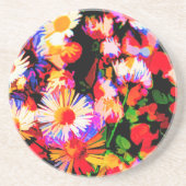 Daisy Daze Sandstein Untersetzer (Vorne)