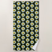 Daisy Daze Strandtuch (Vorderseite)