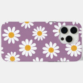 Daisy Delight auf Lila Case-Mate iPhone Hülle (Rückseite (Horizontal))