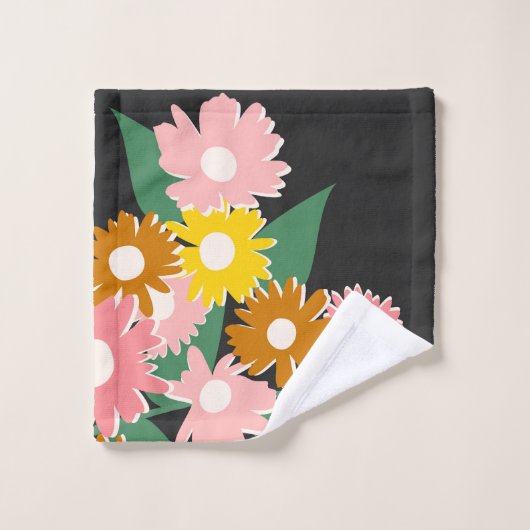 Daisy Delight Badhandtuch Set (Waschlappen)