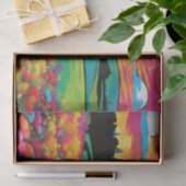 Daisy Delight Pop Art Blossoms decoupage Seidenpapier (Geschenk)