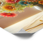 Daisy Delight Poster (Ecke)
