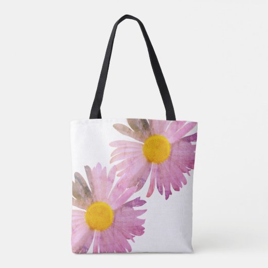 Daisy Delight Tote Bag - Allround-Print Tasche (Rückseite)