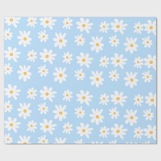 Daisy Delight Wrapping Paper Geschenkpapier (Flach)