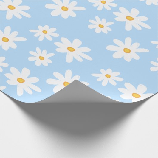 Daisy Delight Wrapping Paper Geschenkpapier (Ecke)
