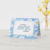 Daisy Design für Brautparty Karte (Gelbe Blume)