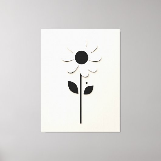 Daisy Design Leinwanddruck (Vorderseite)