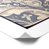 "Daisy"-Design (Textil) Poster (Ecke)